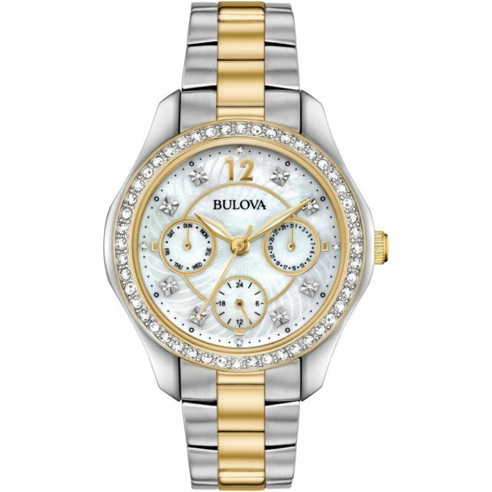 Bulova 36mm Diamond Ladies Watch
